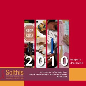 Couverture du rapport d'activité 2010